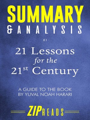 cover image of Summary & Analysis of 21 Lessons for the 21st Century